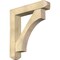 Ekena Millwork Westlake Craftsman Rough Sawn Bracket w/ Offset Brace, Douglas Fir, 8"W x 40"D x 44"H BKT0806X40X44WTL04RDF - alternate 1